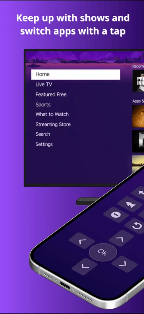 RoControl: Smart TV Remote screenshot 1